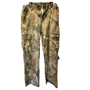 Realtree‎ XTRA Men's Size M 32-34(33x31.5) Camo Cargo Hunting Pants #55444-7-C1